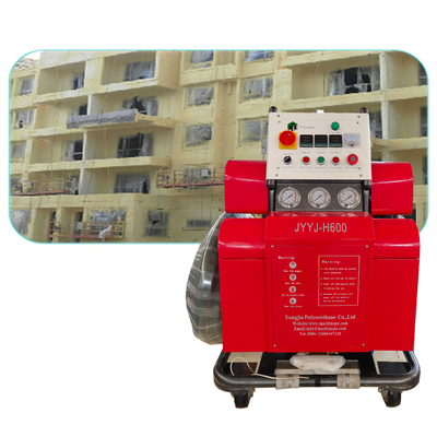 हाइड्रोलिक संचालित 380V 50HZ पु फोम स्प्रे मशीन
