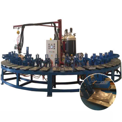 Polyurethane ऊन धूप में सुखाना 1.5kW जूता इंजेक्शन मोल्डिंग मशीन