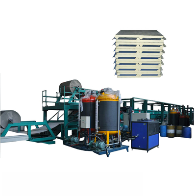 असंतुलित 120kW पु सैंडविच पैनल उत्पादन लाइन