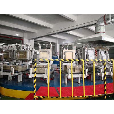 11KW Polyurethane पु 12 मीटर बस सीट बनाने की मशीन