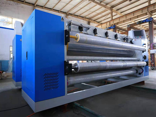 Nonwoven पु कृत्रिम चमड़ा सब्सट्रेट कोटिंग उत्पादन लाइन Polyurethane कास्टिंग मशीन